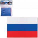 Флаг России 90х135 см, карман под древко, упаковка с европодвесом