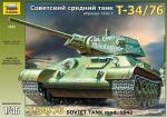 Звезда Сб.модель 3535 Советский танк Т-34/76 1942г. 113 дет.