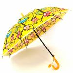 Зонт детский полуавтомат Совы на желтом