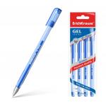 ручка гелевая ErichKrause® G-Tone, цвет чернил синий (в пакете по 4 шт.)