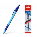 Ручка шариковая автоматическая ErichKrause® R-301 Neon Matic&Grip 0.7, цвет чернил синий (в пакете по 1 шт.)