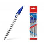 Ручка шариковая автоматическая ErichKrause® R-301 Classic Matic 1.0, цвет чернил синий (в пакете по 4 шт.)