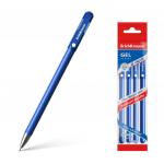 Ручка гелевая ErichKrause® G-Soft, цвет чернил синий (в пакете по 4 шт.)