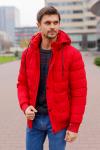 Мужская зимняя куртка 92200-3 красная