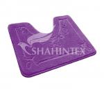 Коврик Shahintex ЭКО (U-type), фиолетовый 61, 60*50 см                             (sh-100005)