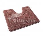 Коврик Shahintex ЭКО (U-type), шоколадный 37, 60*50 см                             (sh-100011)