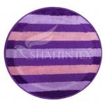 Коврик Shahintex PP MIX LUX, фиолетовый, 66 см                             (sh-100226)