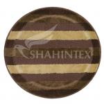 Коврик Shahintex PP MIX LUX, шоколадный, 66 см                             (sh-100229)