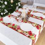 Дорожка на стол "Рождественский сюрприз", 40*140 см                             (s-104380)