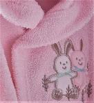 Набор махровый детский "KARNA BABY CLUP" на 1-3 года, розовый                             (kr-2043-CHAR005)