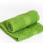 Полотенце махровое "Арк Байрамали" бордюр косичка, зеленый                             (pl-100193-gr)