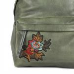 Сумка женская искусственная кожа BT-L 28412-green (рюкзак),  1отд,  2внут+1внеш карм,  зеленый SALE 199659