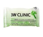 [3W CLINIC] Мыло кусковое, Cucumber beauty soap, с экстрактом огурца, 120 гр