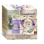 Жен Тимекс Набор №1671 Compliment Floral Herbs (Травяной настой для умывания+Крем-гель для рук и тела+Соль)