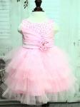 01413 Платье "Бисер пайетки" розовый