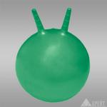 DMp 55  Гимнастический мяч детский попрыгун с рожками 55 см в коробке с насосом