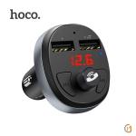 Автомобильный адаптер Hoco E41 с FM-ресивером на 2 USB, арт.011496