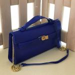 См. описание. Элегантная сумка Elen_Dikes из эко-кожи элегантного синего цвета.