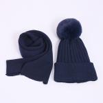117203 Комплект шапка и шарф, синий
