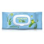 Салфетки влажные детские 0+ Ki-Ki с Aloe Vera & Ultra Soft Cotton extract 90 	90 шт