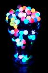 Гирлянда 100 LED цветные шарики