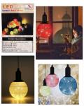 Декоративный светильник-хлопковый шар