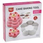 Набор для выпечки "Cake Baking Tool", Цветок (3 шт.)