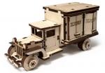 Конструктор 3D деревянный подвижный Lemmo Грузовичок Фургон