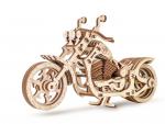 ***Конструктор деревянный 3D EWA Мотоцикл Cruiser