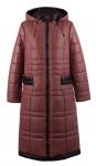 Куртка розово-коричневая плащевка ИР 0013
