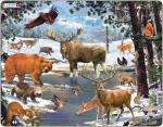 Пазл Larsen FH32 - Животные Северной Европы