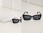 Широкие солнцезащитные очки в оригинальной геометричной оправе H.I.T., черный