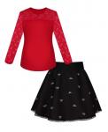 Комплект для девочки (блузка + юбка) Арт.8316-7752