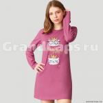 Ночная рубашка для девочки с длинным рукавом Baykar