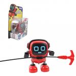 ИГРОЛЕНД Игрушка интерактивная "Мега Гиро-Робот", пластик, 9х14х6см, 3 дизайна