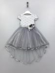 Нарядное платье для девочки (серое) TRP5143  Eray Kids