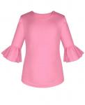 розовая блузка для девочки с воланами Арт.84092