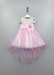 Нарядное платье для девочки (розовое) TRP5138  Eray Kids