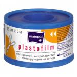 Пластырь фиксирующий нестерильный Plastofilm прозрачный микропористый под товарным знаком «matopat», следующих типоразмеров: 2,5 см х 5 м по 16 шт.