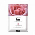 COS.W, Маска тканевая My Real Skin Rose Facial Mask (роза), 23 гр