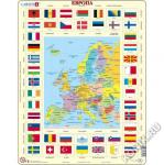 Пазл Larsen KL1 - Карты/флаги - Европа