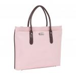 П8018 Pink сумка женская Ноутбук + сумочка