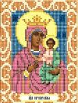 "Богородица Юровичская" Рисунок на ткани 12х16