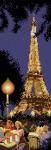 Набор "Вечерний Париж" вышивка крестом