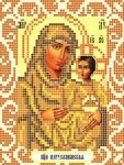 "Богородица Иерусалимская" Рисунок на ткани 12х16
