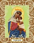 "Богородица Отчаянных Единая Надежда" Рисунок на ткани 20х25