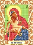 "Богородица Милостивая" Рисунок на ткани 12х16