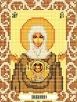 "Богородица Знамение" Рисунок на ткани 12х16