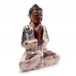 Фигурка деревянная HOK003-40 Будда медитирующий дерево Суар 40см