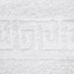 Полотенце махровое гладкокрашеное 50х87, 100 % хлопок, пл. 400 гр./кв.м. "Белый (Beyaz)"